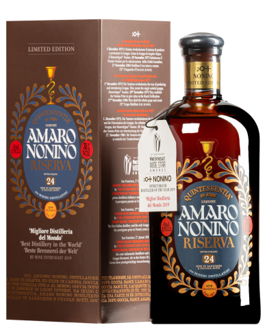 AMARO QUINTESSENTIA RISERVA 24 MESI NONINO| ML. 700| Astucciato