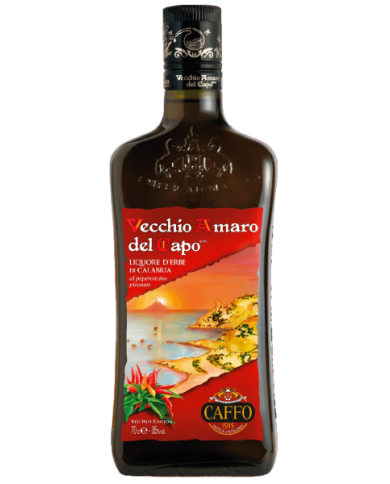 VECCHIO AMARO DEL CAPO RED HOT EDITION AL PEPERONCINO CAFFO| ML. 700