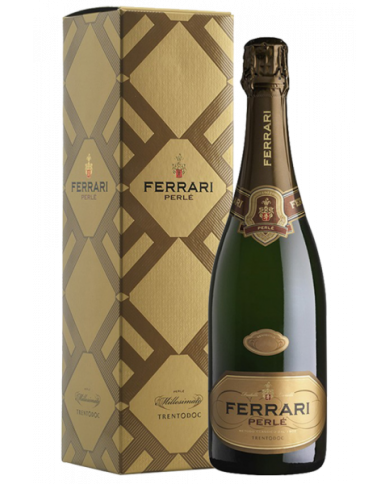 SPUMANTE FERRARI PERLE' BRUT MILLESIMATO (2018)| ML. 750| Astucciato