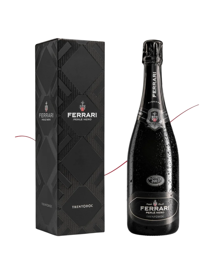 SPUMANTE FERRARI PERLE' NERO MILLESIMATO (2017)| ML. 750| Astucciato