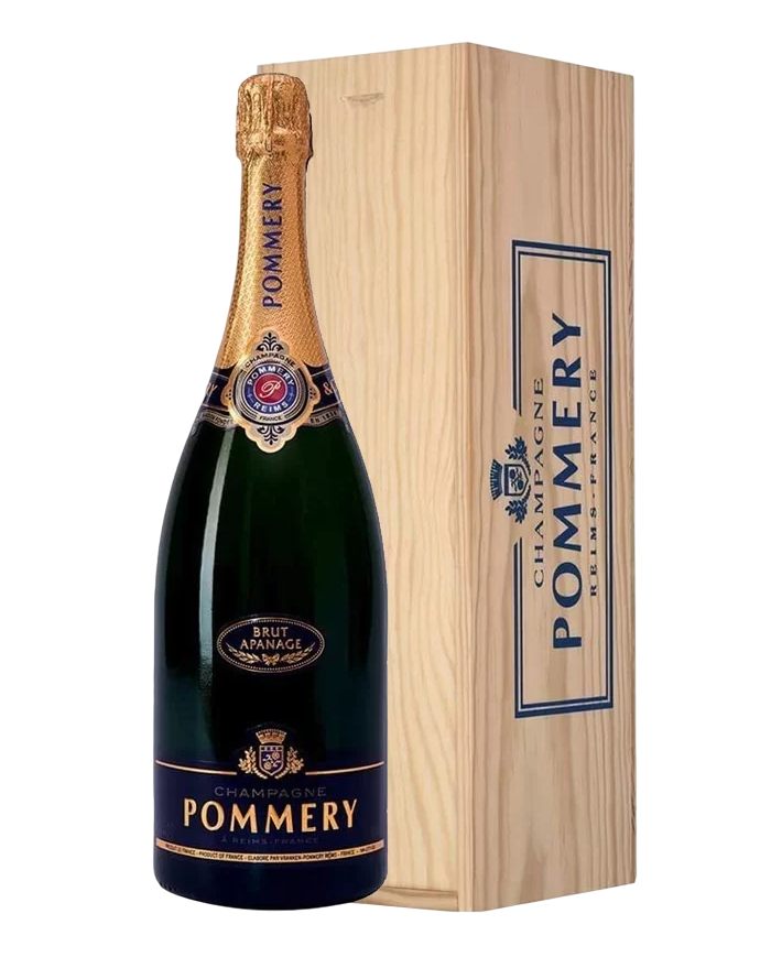 CHAMPAGNE POMMERY APANAGE BRUT| ML. 1500 Magnum| Cassa Legno