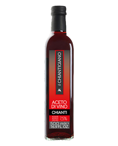 ACETO DI VINO CHIANTI IL CHIANTIGIANO ACETIFICIO ARETINO| ML. 500 |ACIDITA' 7,5%