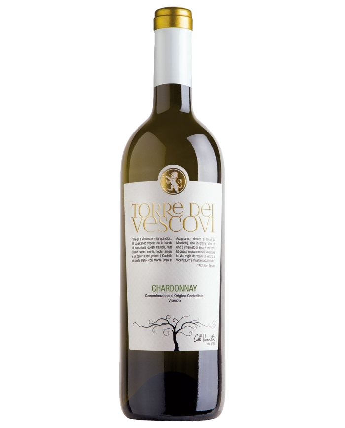 CHARDONNAY TORRE DEI VESCOVI COLLI VICENTINI (2024)| ML. 750