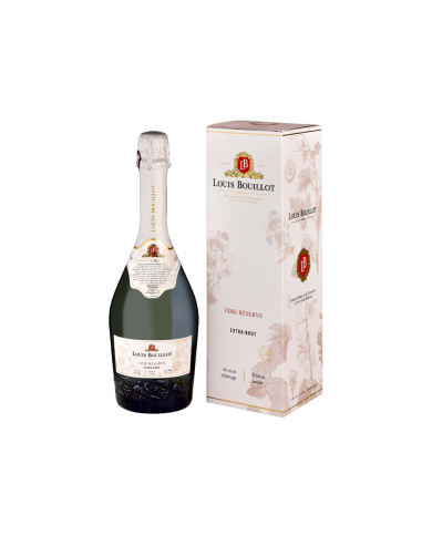 CREMANT DE BOURGOGNE BOUILLOT EXTRA BRUT FINE RESERVE| ML. 750| Astucciato