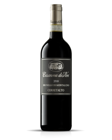 BRUNELLO DI MONTALCINO CERRETALTO CASANOVA DI NERI (2018)| ML. 750