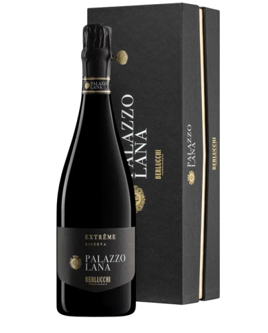 FRANCIACORTA BERLUCCHI PALAZZO LANA EXTREME RISERVA (2013)| ML. 750| Astucciato