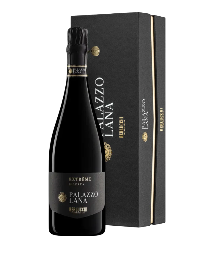 FRANCIACORTA BERLUCCHI PALAZZO LANA EXTREME RISERVA (2013)| ML. 750| Astucciato