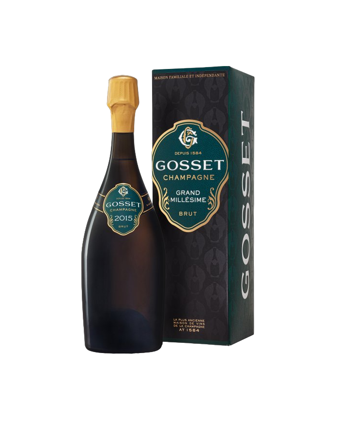 CHAMPAGNE GOSSET GRANDE MILLESIME (2015)| ML. 750| Astucciato