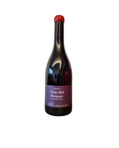 BOURGOGNE PINOT NOIR CRAS DOMAINE DE LA CRAS (2022)| ML. 750