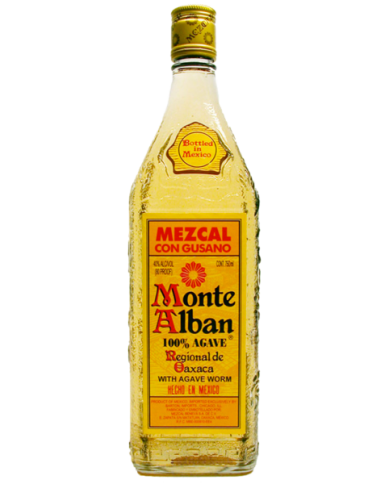 MEZCAL MONTE ALBAN CON GUSANO| ML. 700