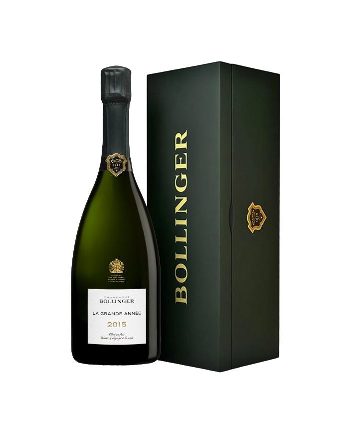 CHAMPAGNE BOLLINGER LA GRANDE ANNEE' (2015)| ML. 1500 Magnum| Cassa Legno