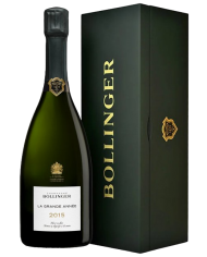 CHAMPAGNE BOLLINGER LA GRANDE ANNEE' (2015)| ML. 1500 Magnum| Cassa Legno