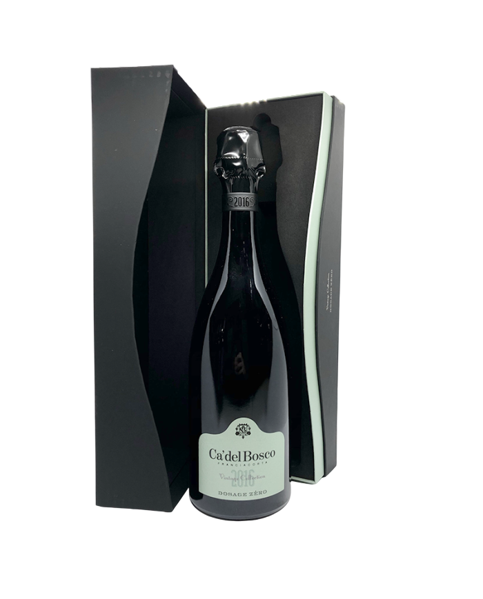 FRANCIACORTA CA' DEL BOSCO VINTAGE COLLECTION DOSAGE ZERO NOIR (2016)| ML. 750| Astucciato