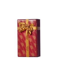 COFANETTO LUXURY IN PELLE MARRONE A VALIGETTA PER 3 BOTTIGLIE DA ML. 750