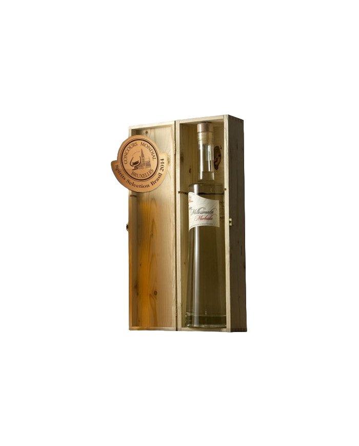 GRAPPA CUVEE MILLESIMATA MORBIDA BIANCA PERONI| ML. 1500| Cassa Legno