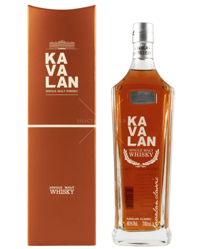 WHISKY KAVALAN SINGLE MALT| ML. 700| Astucciato