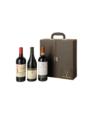 CONFEZIONE VINI D'ITALIA -GARDENA- COFANETTO DA 3 BOTTIGLIE 