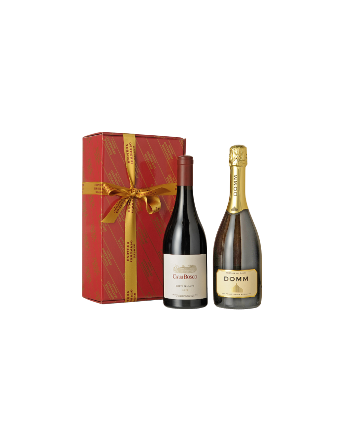 CONFEZIONE VINI D`ITALIA -TONALE- BAULETTO DA 2 BOTTIGLIE