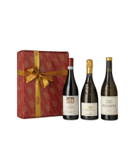 CONFEZIONE VINI D`ITALIA -PORDOI- BAULETTO DA 3 BOTTIGLIE