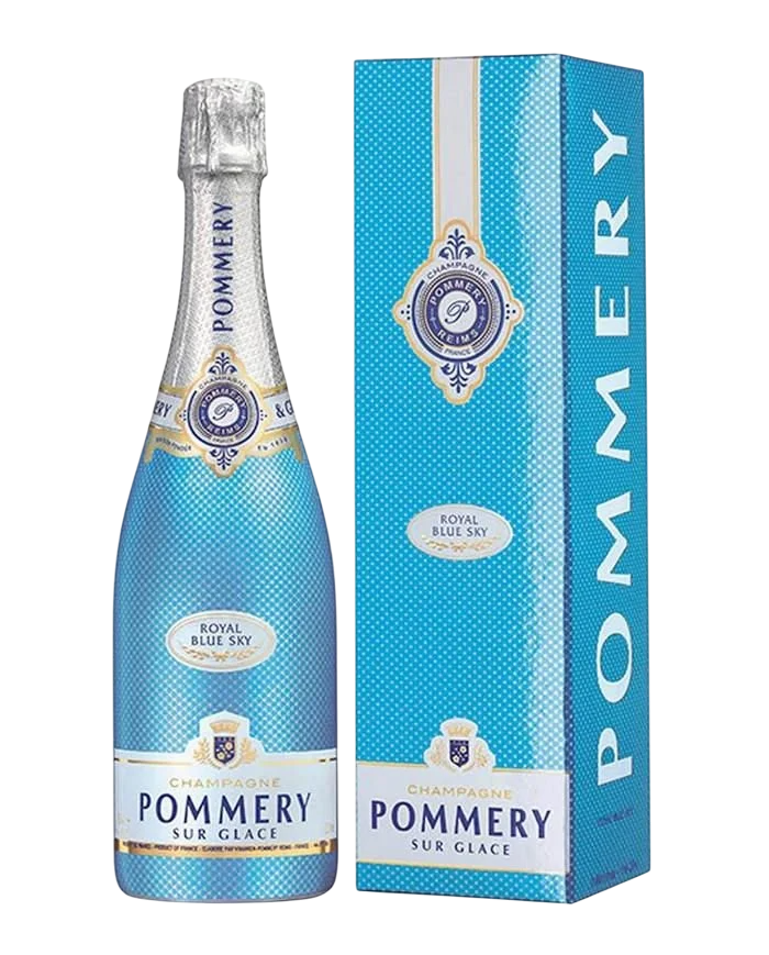 CHAMPAGNE POMMERY ROYAL BLUE SKY EXTRA DRY| ML. 750| Astucciato