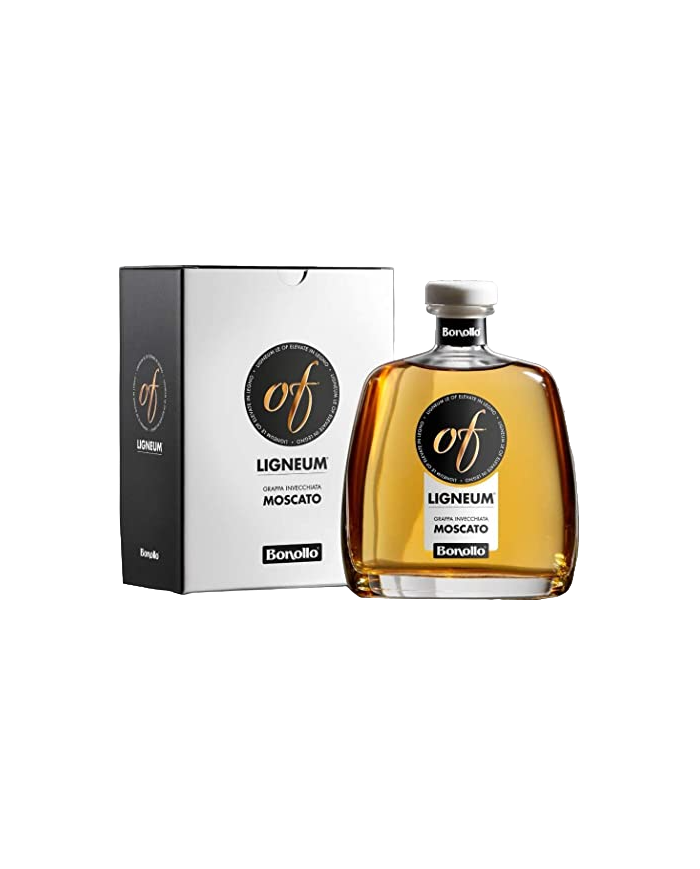 GRAPPA OF LIGNEUM MOSCATO BONOLLO| ML. 700| Astucciato