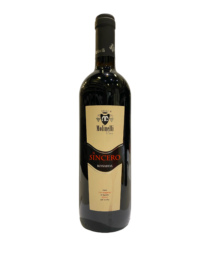 BONARDA FRIZZANTE AMABILE IL SINCERO MOLINELLI (2021)| ML. 750