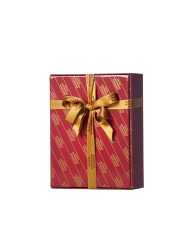 COFANETTO LUXURY IN PELLE MARRONE A SCRIGNO PER 1 BOTTIGLIA MAGNUM DA ML. 1500 