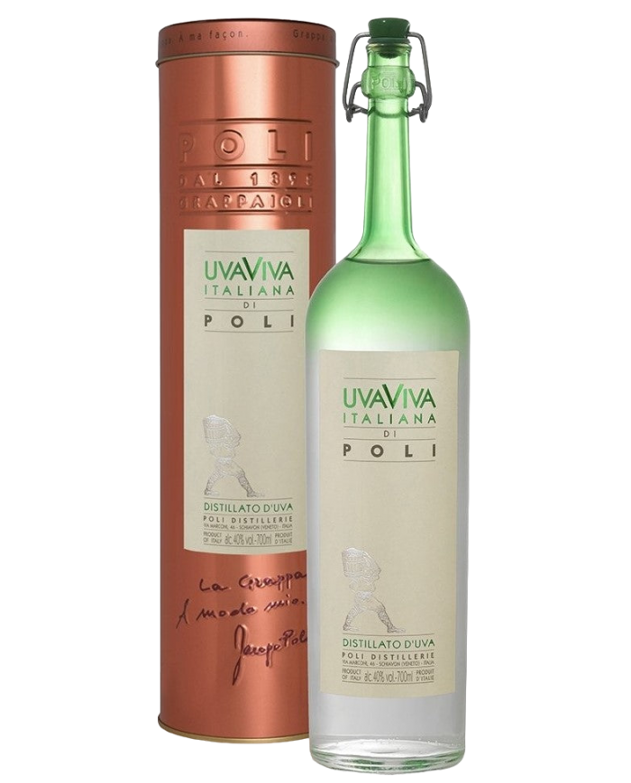 GRAPPA UVA VIVA ITALIANA POLI| ML. 700| Astucciato