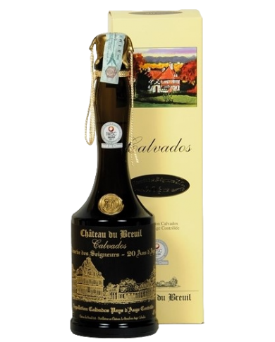 CALVADOS CHATEAU DU BREUIL RESERVE DES SEIGNEURS XO 20 ANS| ML. 700| Astucciato