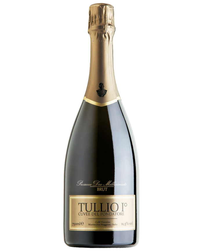 SPUMANTE COLLI VICENTINI TULLIO I^ CUVEE DEL FONDATORE BRUT MILLESIMATO (2023)| ML. 750