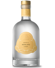 GRAPPA MOSCATO D'ASTI CRU AB SELEZIONE|  ML. 700| Astucciata