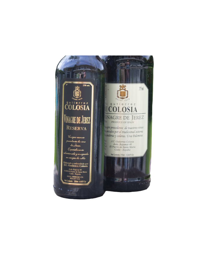 ACETO DI JEREZ RESERVA GUTIERREZ COLOSIA| ML. 250| ACIDITA' 9% 
