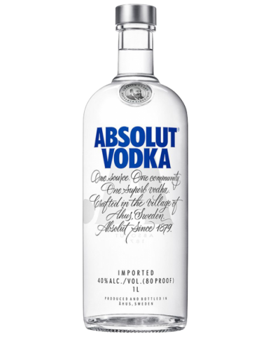 WODKA ABSOLUT BLU| ML. 1000