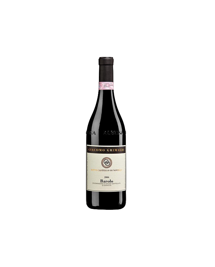 BAROLO SOTTO CASTELLO DI NOVELLO GRIMALDI (2018)| ML. 750