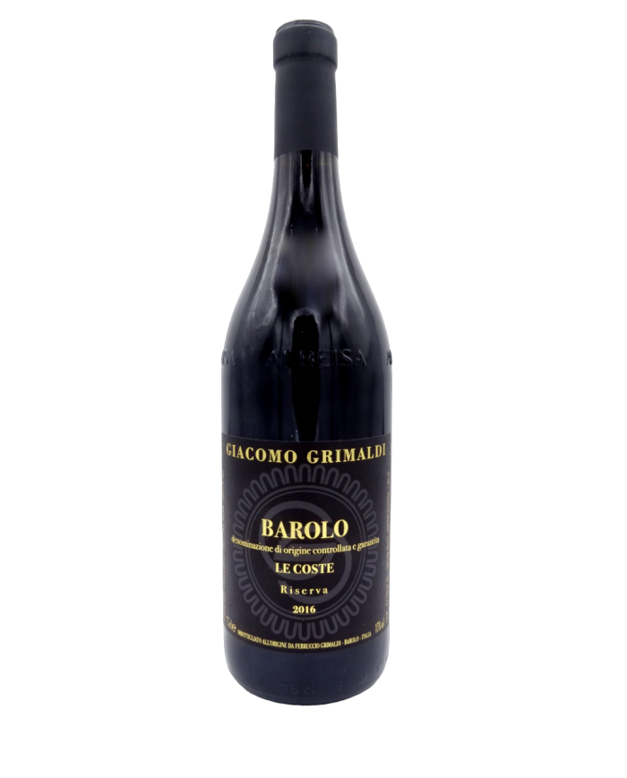 BAROLO RISERVA LE COSTE GRIMALDI (2016)| ML. 3000 Doppio Magnum| Cassa Legno