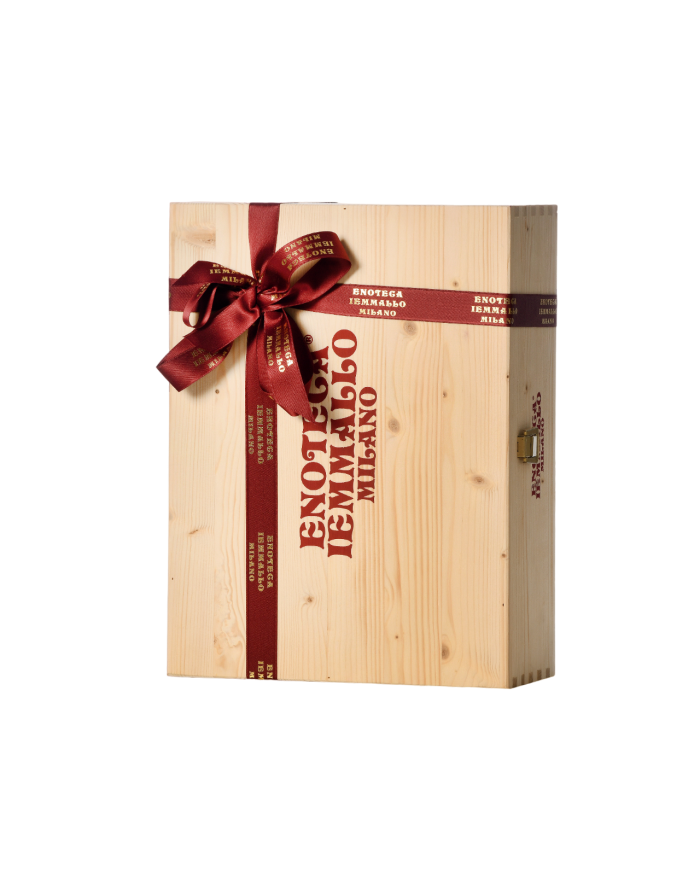 CASSETTA LEGNO A SCRIGNO PER 3 BOTTIGLIE DA ML. 750