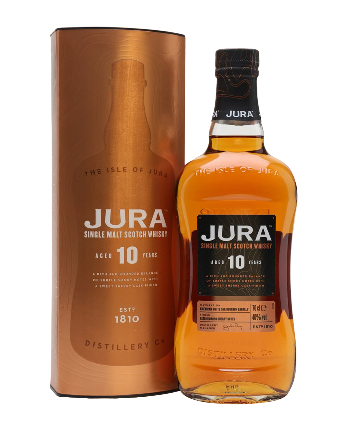 WHISKY ISLAY OF JURA 10Y| ML. 700| Astucciato