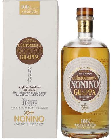 GRAPPA CHARDONNAY BARRIQUE NONINO| ML. 700 | Astucciata
