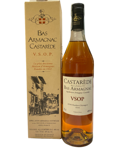 ARMAGNAC BAS CASTAREDE VSOP| ML. 700| Astucciato