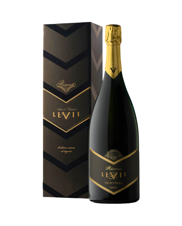 SPUMANTE LEVII RISERVA MILLESIMATO (2018)| ML. 1500 Magnum| Astucciato