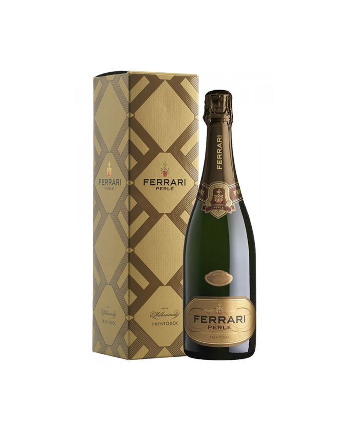 SPUMANTE FERRARI PERLE' BRUT MILLESIMATO (2018)| ML. 750| Astucciato