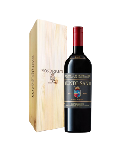 BRUNELLO DI MONTALCINO BIONDI & SANTI (2018)| ML. 750| Cassa Legno