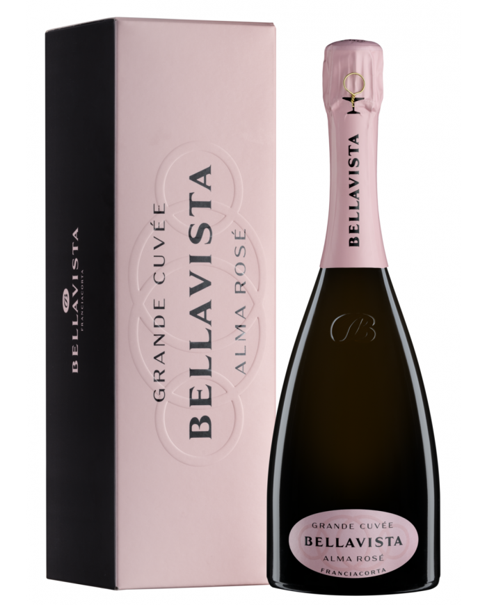 FRANCIACORTA BELLAVISTA ALMA GRAN CUVEE' ROSE'|ML. 1500 Magnum|Astucciato