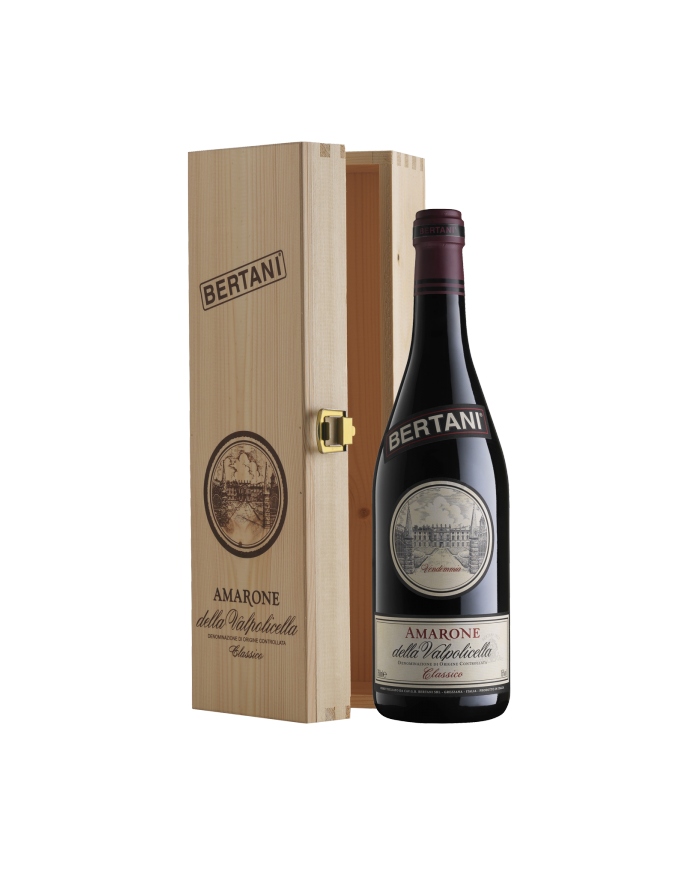 AMARONE DELLA VALPOLICELLA CLASSICO BERTANI (2015)| ML. 750| Cassa legno