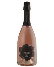 SPUMANTE BREGANZE PROSECCO DIAMANTE ROSE' EXTRA DRY MILLESIMATO (2022)| ML. 750