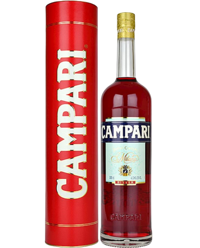 BITTER CAMPARI| ML. 3000 Doppio Magnum| Astucciato