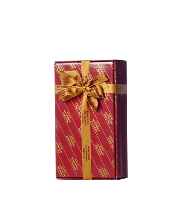 BAULETTO LITOGRAFATO PER 2 BOTTIGLIE DA ML. 750