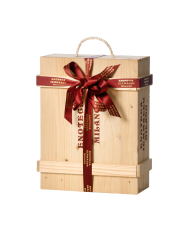 SACCHETTO CARTA CON MANICI IN CORDA PER 1 BOTTIGLIA DA ML. 750