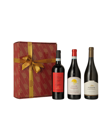 CONFEZIONE VINI D`ITALIA -SELLA- BAULETTO DA 3 BOTTIGLIE