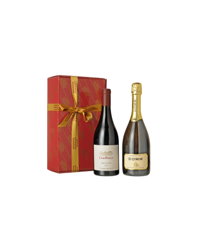 CONFEZIONE VINI D`ITALIA -TONALE- BAULETTO DA 2 BOTTIGLIE